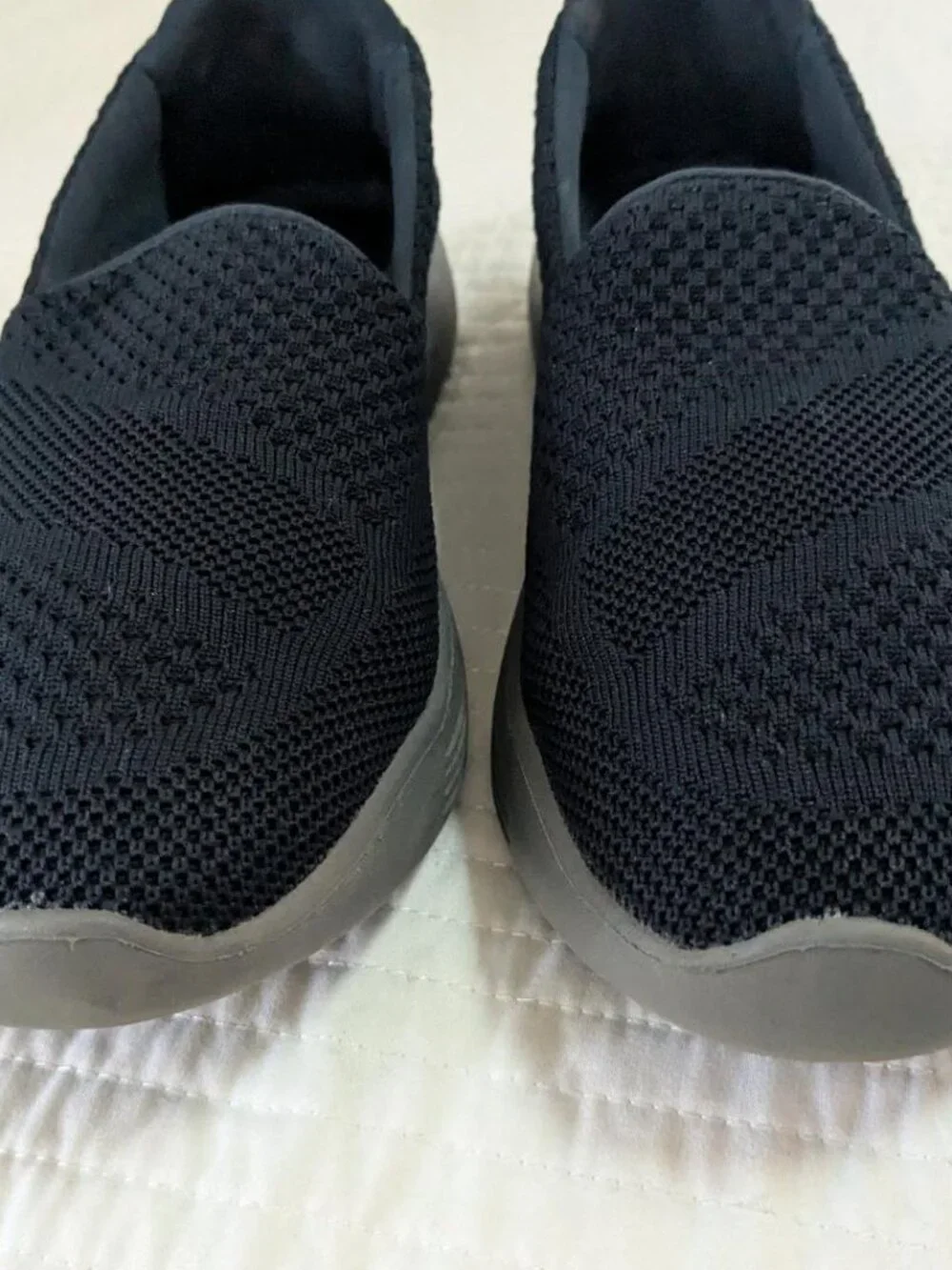 G.H. Bass Cruise Women's 9M Navy Knit Slip On Comfort Walking Shoes Discontinued